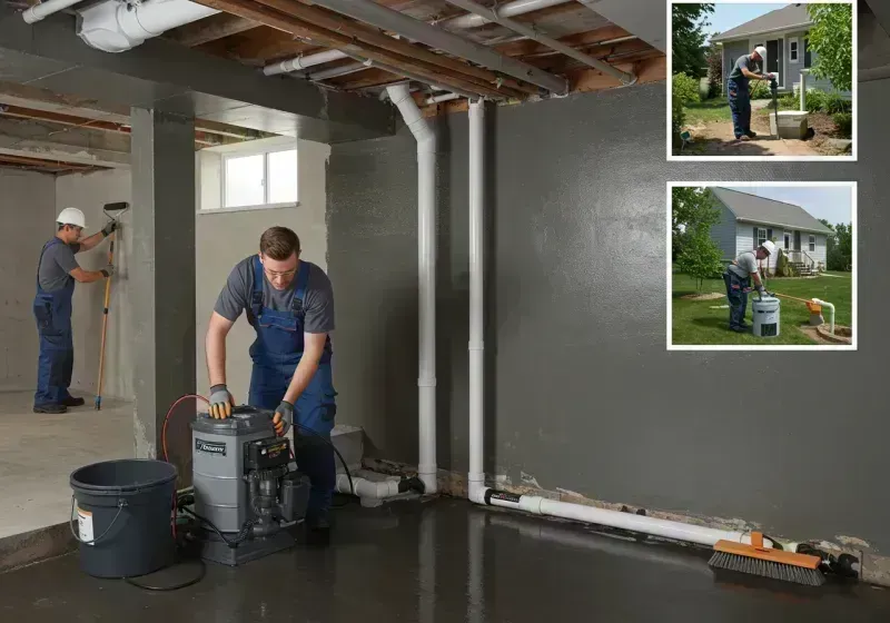 Basement Waterproofing and Flood Prevention process in Schaumburg, IL